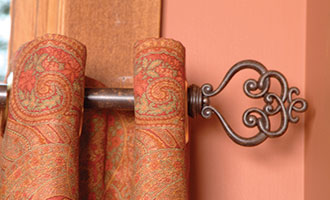 Bellissima &frac34;" Metal Rod Collection